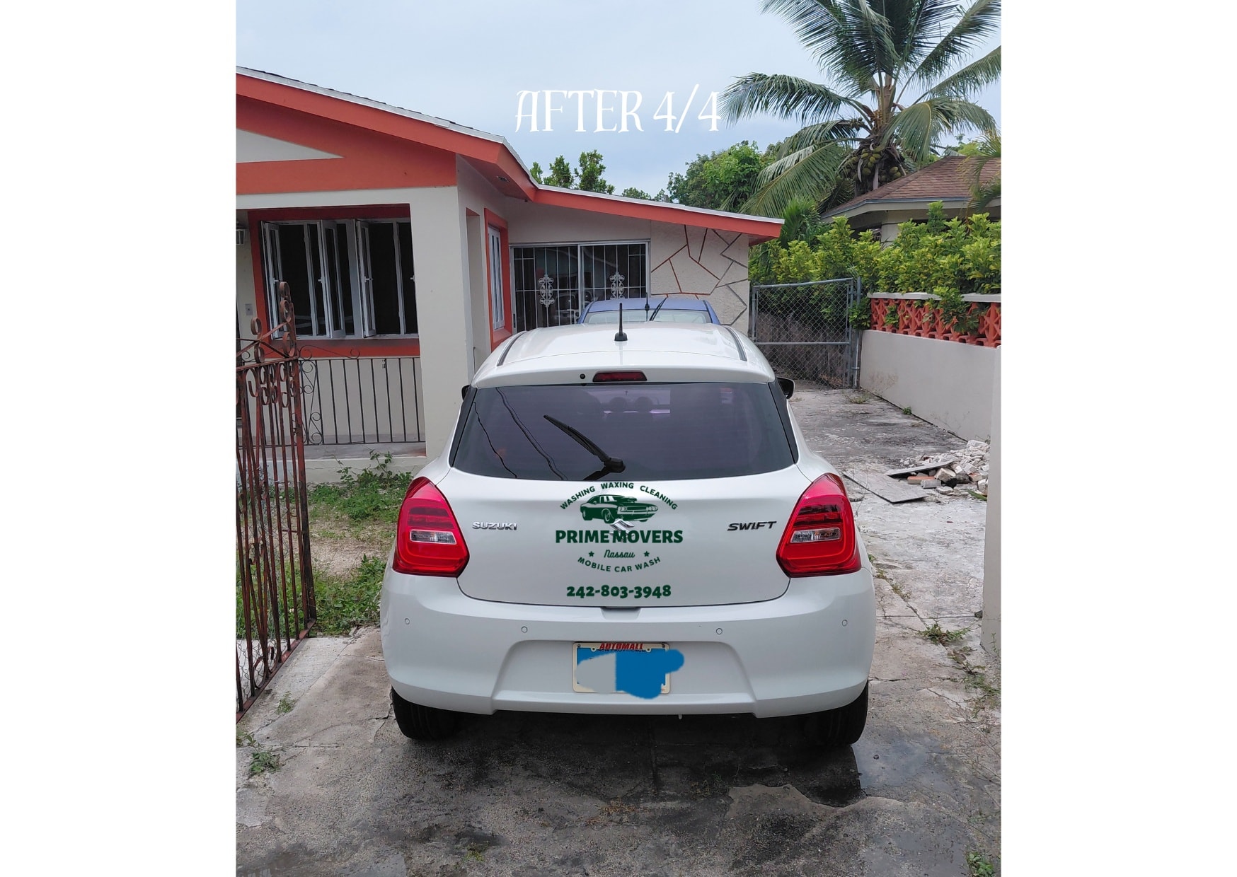 Mobile car wash Nassau - professional exterior and interior cleaning service